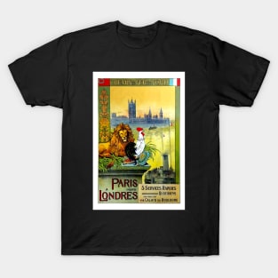 Paris a Londres,Chemin de Fer du Nord T-Shirt